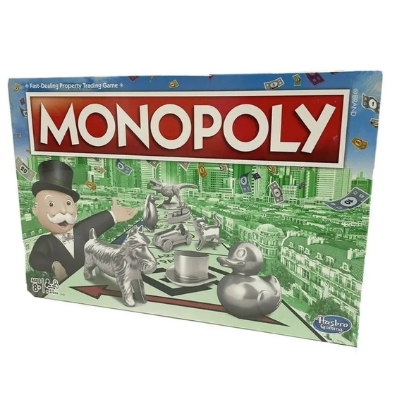 Monopoly Classic Edition (Hasbro, 2017) Board Game - Picture 3 of 6